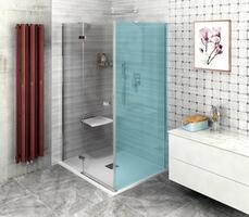 Sprchové dveře levé 80 cm chrom/transparent – Polysan Fortis FL1080L | Více -