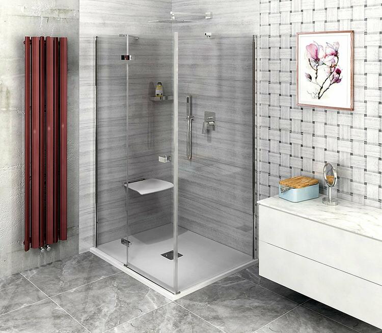 Sprchové dveře levé 130 cm chrom/transparent – Polysan Fortis FL1113L