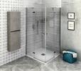 Sprchové dveře levé 130 cm chrom/transparent – Polysan Fortis FL1113L