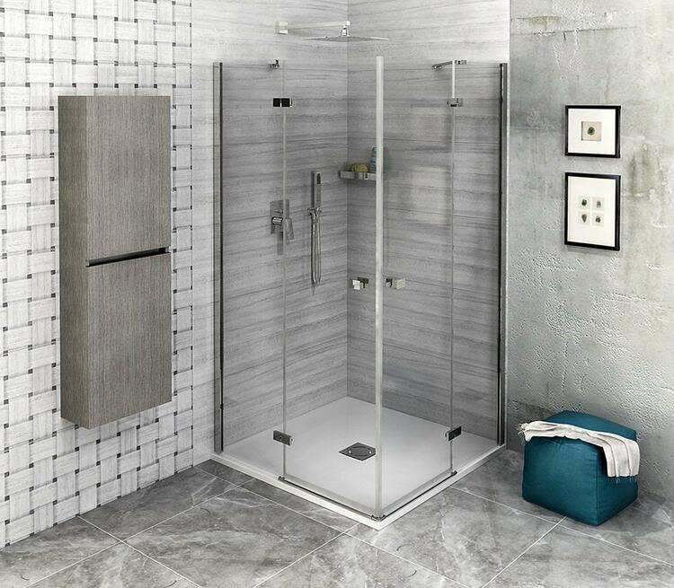 Sprchové dveře levé 130 cm chrom/transparent – Polysan Fortis FL1113L