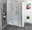 Sprchové dveře levé 130 cm chrom/transparent – Polysan Fortis FL1513L
