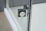 FORTIS LINE sprchové dveře do niky trojdílné 1300mm, čiré sklo, pravé