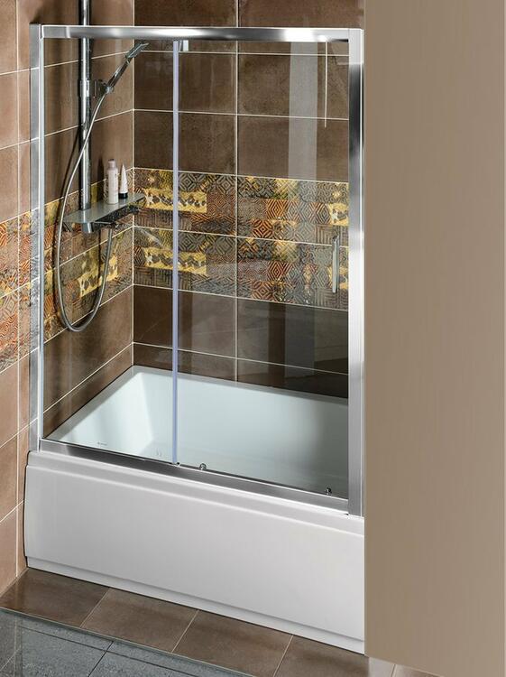 DEEP sprchové dveře 1400x1650mm, čiré sklo