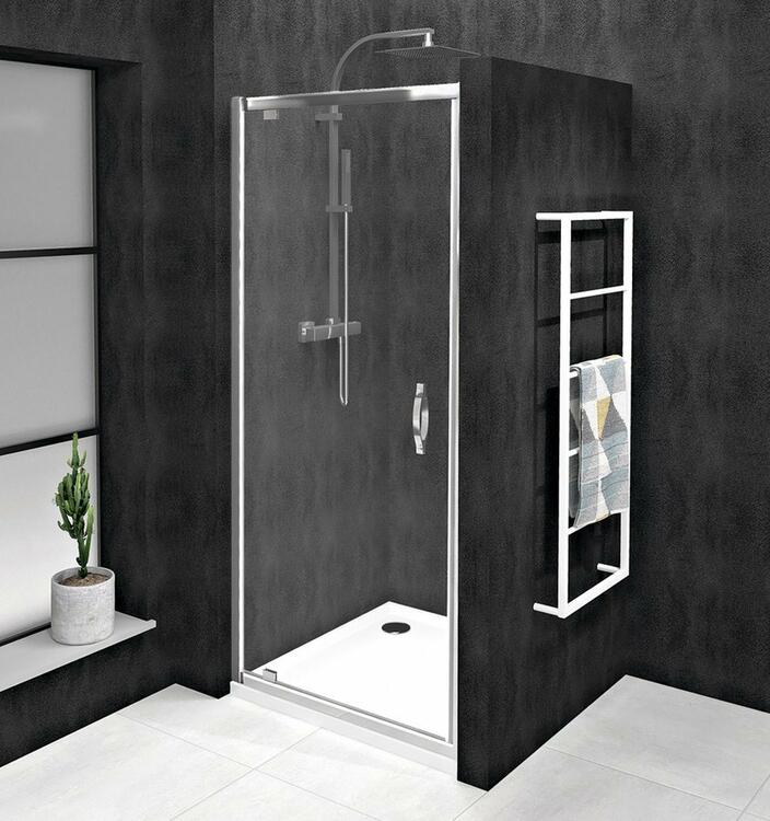Sprchové dveře 90 cm chrom/transparent – Gelco Sigma simply GS1296