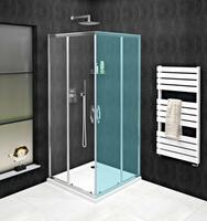 SIGMA SIMPLY sprchové dveře posuvné pro rohový vstup 1000 mm, čiré sklo | Více - 