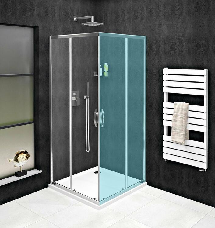 Sprchové dveře 80 cm chrom/transparent – Gelco Sigma simply GS2180