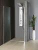 Sprchové dveře 100 cm chrom/sklo brick – Aqualine Pilot PT100