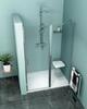 Sprchové dveře 90 cm chrom/transparent – Polysan Zoom ZL1390