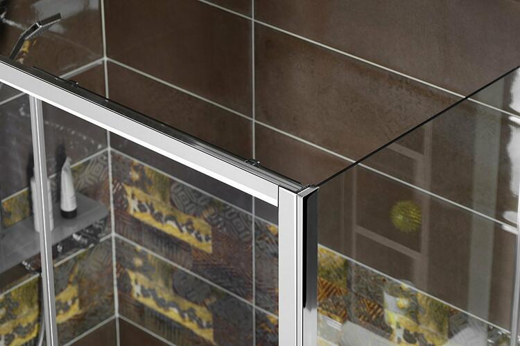Sprchové dveře 150 cm chrom/transparent – Polysan Deep MD1516