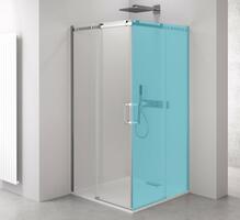 Sprchové dveře 100 cm chrom/transparent – Polysan Thron komponent TL5210 | Více -