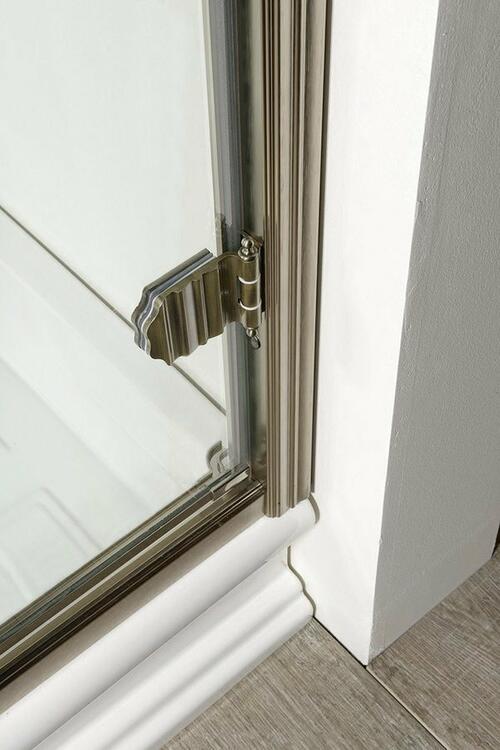 Sprchové dveře pravé 80 cm světlý bronz/transparent – Gelco Antique GQ1380RCL