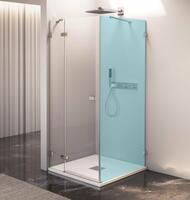 FORTIS EDGE sprchové dveře bez profilu 800mm, čiré sklo, levé | Více - 