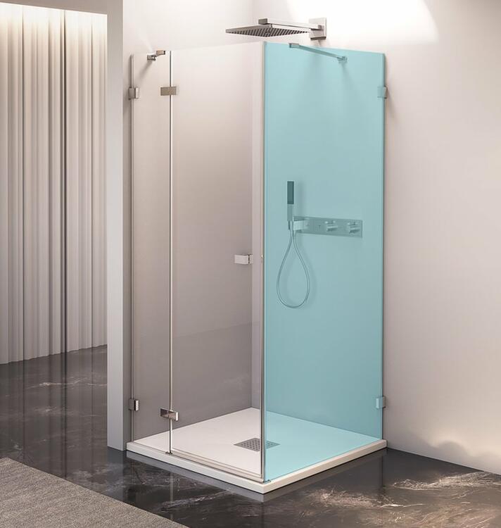 Sprchové dveře levé 80 cm chrom/transparent – Polysan Fortis edge FL1280L