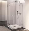 Sprchové dveře pravé 80 cm chrom/transparent – Polysan Fortis edge FL1280R