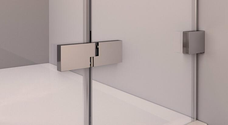 Sprchové dveře pravé 80 cm chrom/transparent – Polysan Fortis edge FL1280R