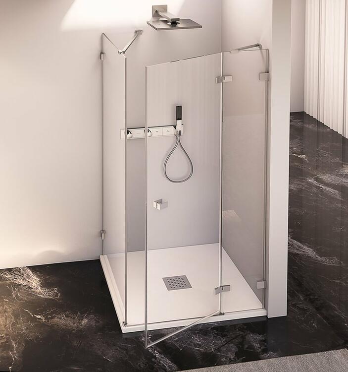 Sprchové dveře pravé 110 cm chrom/transparent – Polysan Fortis edge FL1211R