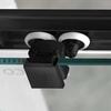 Sprchové dveře 110 cm černá/transparent – Gelco Sigma simply black GS2111B