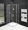 SIGMA SIMPLY sprchové dveře posuvné pro rohový vstup 1100 mm, čiré sklo