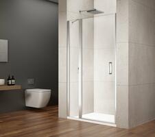 LORO sprchové dveře s pevnou částí 900mm, čiré sklo | Více - 