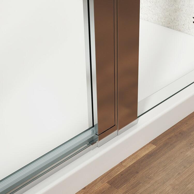 Sprchové dveře 110 cm chrom/transparent – Gelco Loro GN4611