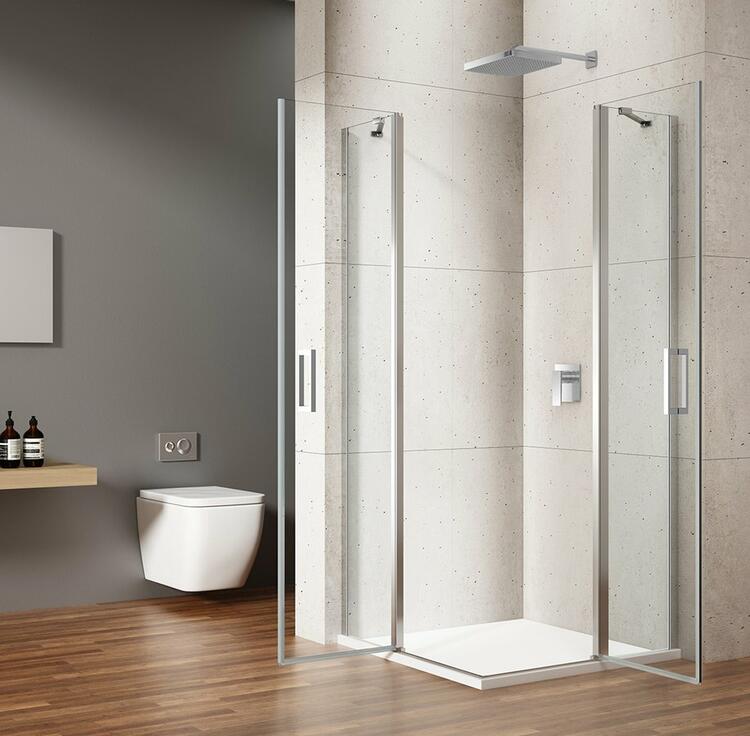 Sprchové dveře 80 cm chrom/transparent – Gelco Loro GN4880