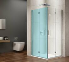 LORO sprchové dveře skládací pro rohový vstup 700mm, čiré sklo | Více - 