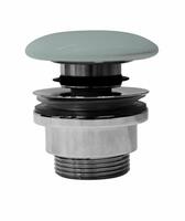 GSI umyvadlová výpust 5/4“, click-clack, keramická zátka, 5-65mm, ghiaccio mat | Více - 