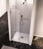 FORTIS EDGE sprchové dveře do niky 1000mm, čiré sklo, levé