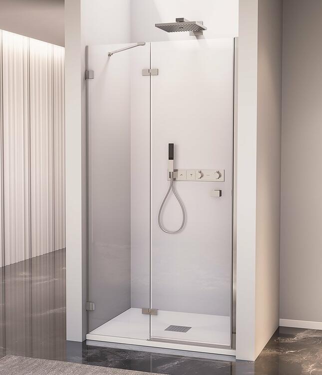 Sprchové dveře levé 110 cm chrom/transparent – Polysan Fortis edge FL1611L
