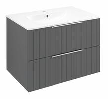 CIRASA umyvadlová skříňka 69,8x52x46cm, carina strip | Více - 