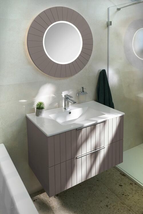 Umyvadlová skříňka 69,8×52×46 cm bílá lesk – Sapho CIRASA CR701-4343S