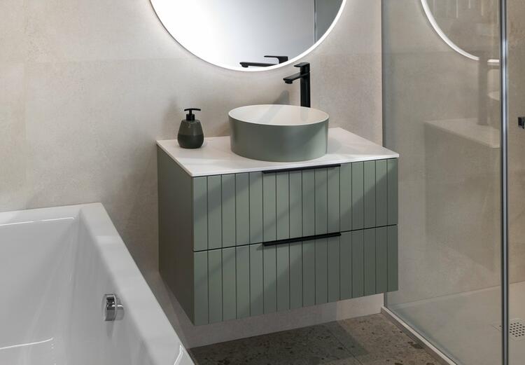 Umyvadlová skříňka 79,8×52×46 cm verde – Sapho CIRASA CR801-4444S