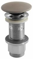 Umyvadlová výpust 5/4“, click-clack, betonová zátka, 10-80mm, písková | Více - 
