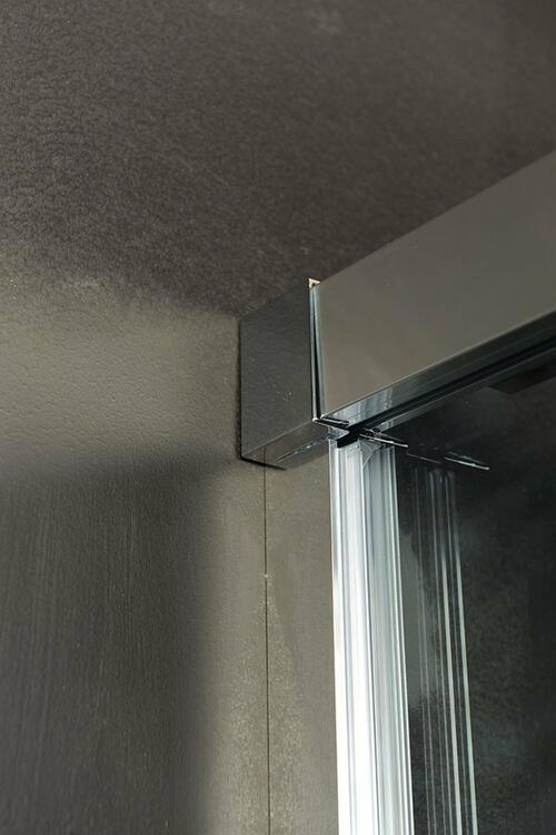 Sprchová stěna 100 cm chrom/transparent – Gelco Fondura GF5001