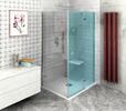 Sprchová stěna 100 cm chrom/transparent – Polysan Fortis FL3510