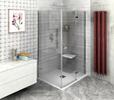 Sprchová stěna 100 cm chrom/transparent – Polysan Fortis FL3510