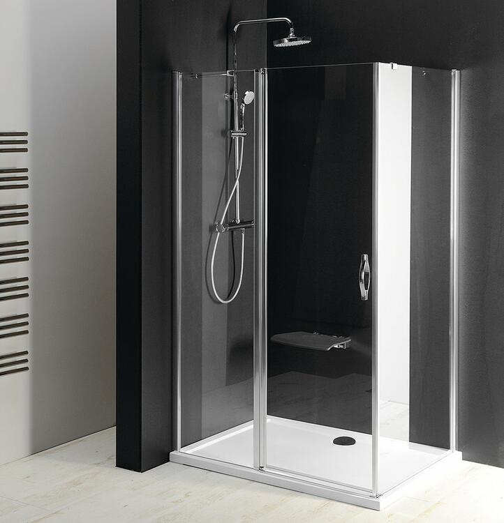 Sprchová stěna 70 cm chrom/transparent – Gelco One GO3570