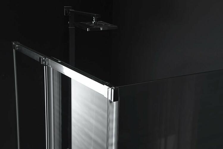 Sprchová stěna 80 cm chrom/transparent – Polysan Altis AL5915