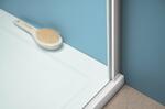 Sprchová stěna 80 cm chrom/transparent – Polysan Easy EL3215