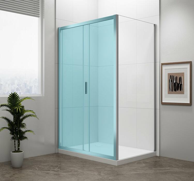 Sprchová stěna 70 cm chrom/transparent – Polysan Easy EL3115