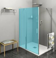 Sprchová stěna 80 cm chrom/transparent – Polysan Zoom ZL3280 | Více -