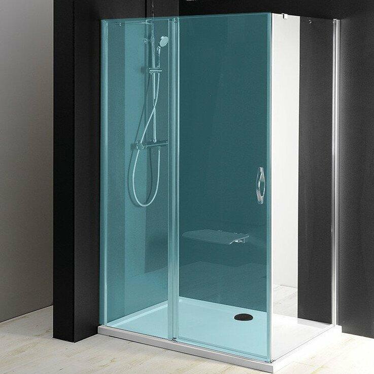 Sprchová stěna 75 cm chrom/transparent – Gelco One GO3575