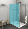 Sprchová stěna 70 cm chrom/transparent – Polysan Zoom ZL3270