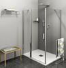 Sprchová stěna 70 cm chrom/transparent – Polysan Zoom ZL3270