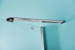 Sprchová stěna 70 cm chrom/transparent – Polysan Zoom ZL3270