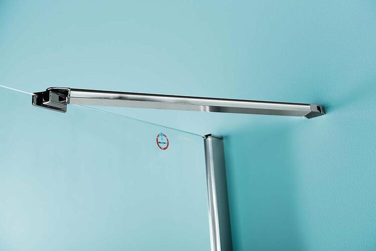 Sprchová stěna 70 cm chrom/transparent – Polysan Zoom ZL3270