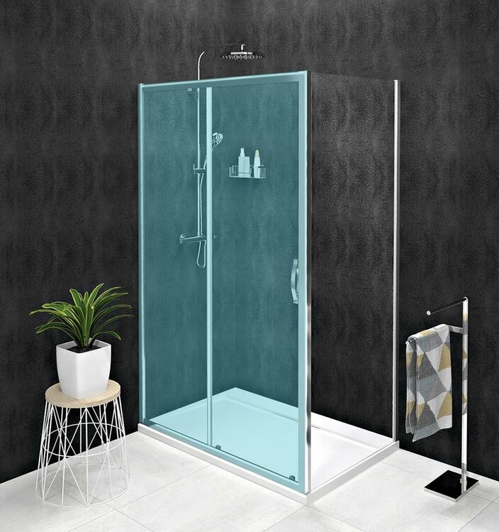 Sprchová stěna 75 cm chrom/transparent – Gelco Sigma simply GS3175