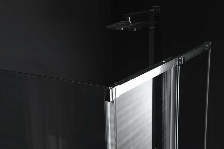 Sprchová stěna 80 cm chrom/transparent – Polysan Altis AL5915C
