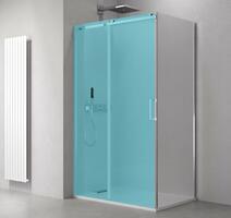 Sprchová stěna 80 cm chrom/transparent – Polysan Thron TL3080 | Více - 