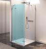 Sprchová stěna 100 cm chrom/transparent – Polysan Fortis Edge FL3522
